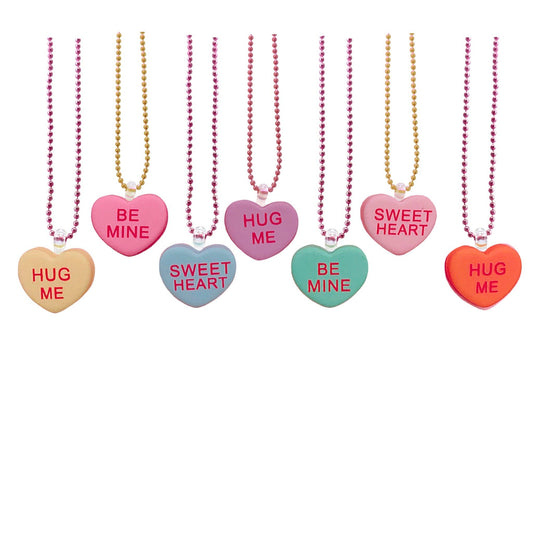 Conversation Hearts Necklaces