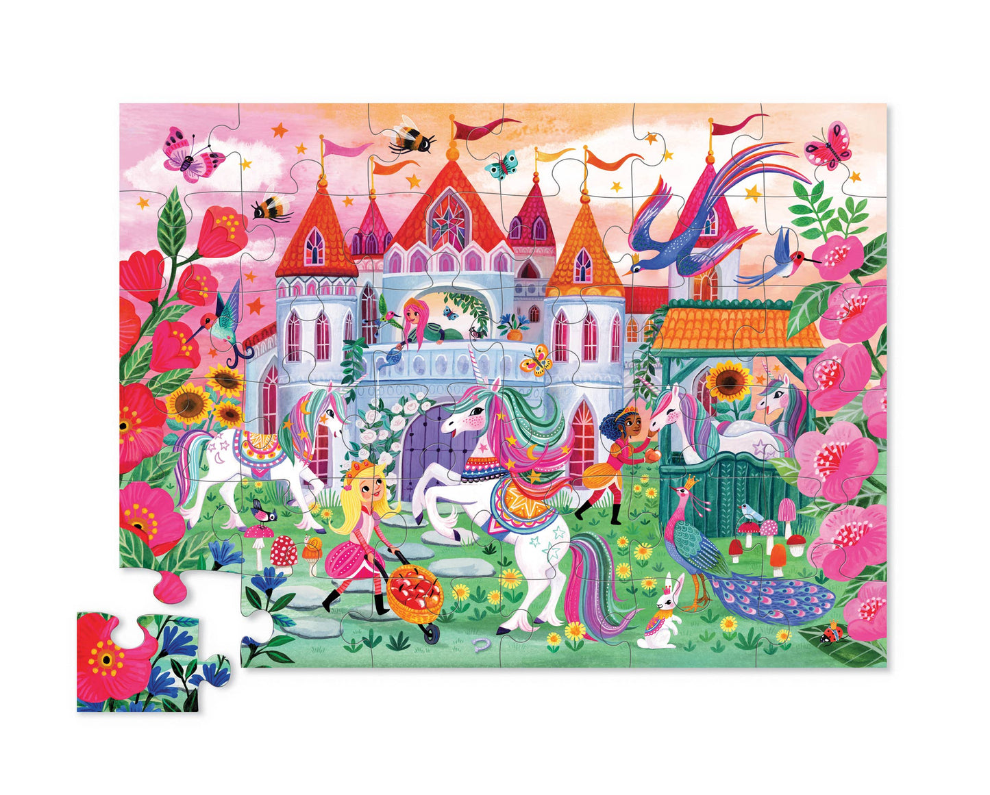 Unicorn Castle Puzzle | 36 Pieces