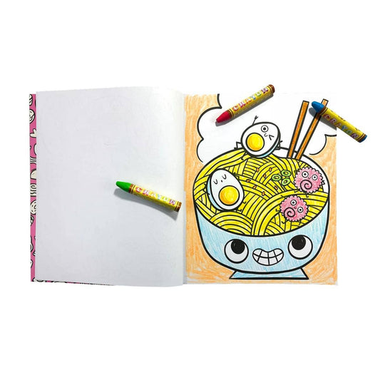 Color-in' Book | Happy Snacks