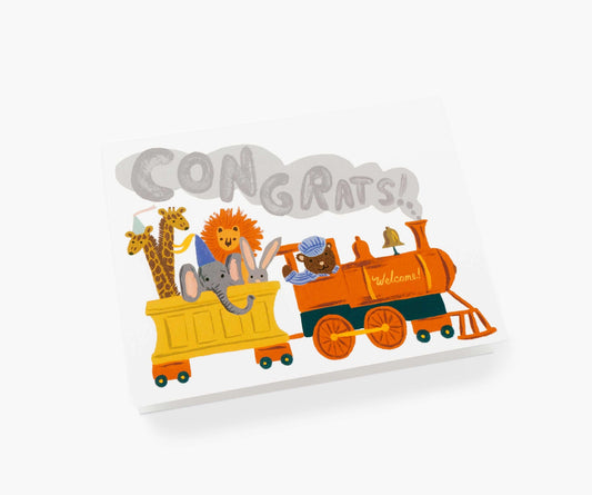 Little Engine Congrats Card