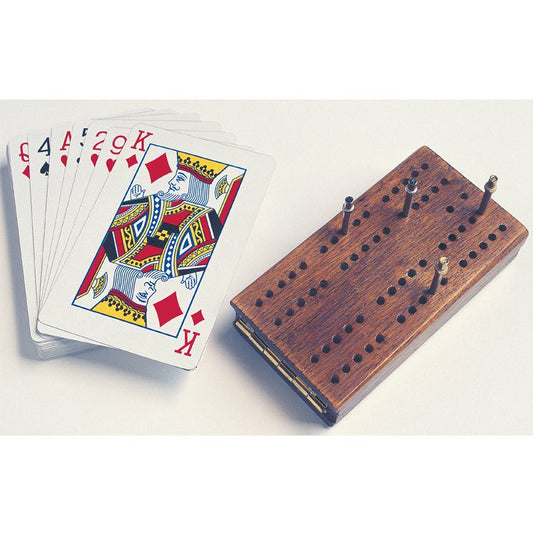 Wooden Travel Cribbage
