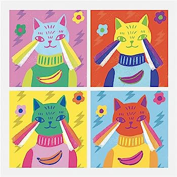 Inspired By Warhol | Sticker Collage Kit