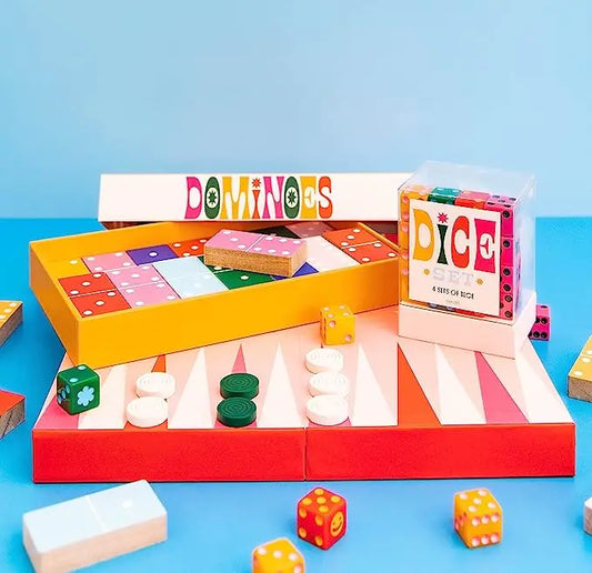 Game Night! 2-in-1 Checkers & Backgammon Board