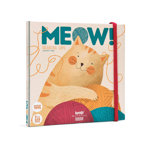 Meow Wooden Balancing Game