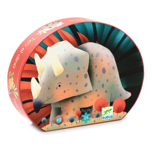 Teo The Dinosaur | 24 Piece Jigsaw Puzzle