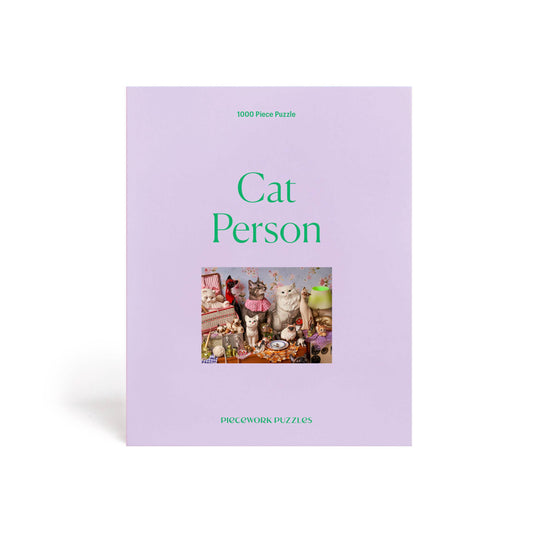 Cat Person | 1000 Piece Jigsaw Puzzle
