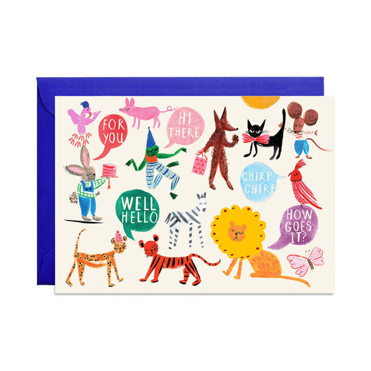 Animals at Recess | Notecards