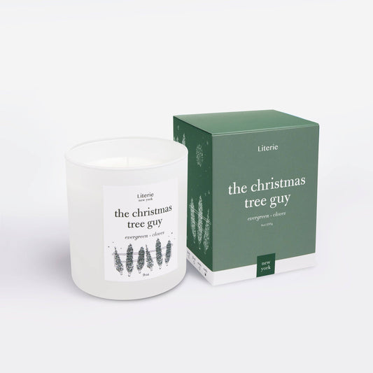 The Christmas Tree Guy Candle