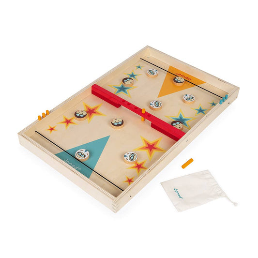 Wooden Sling Puck Game