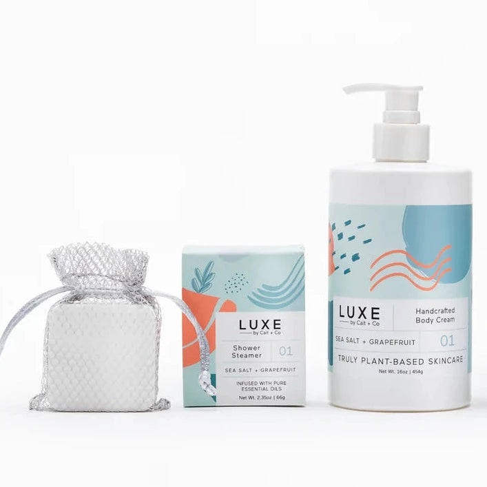 Luxe Body Cream | Sea Salt + Grapefuit