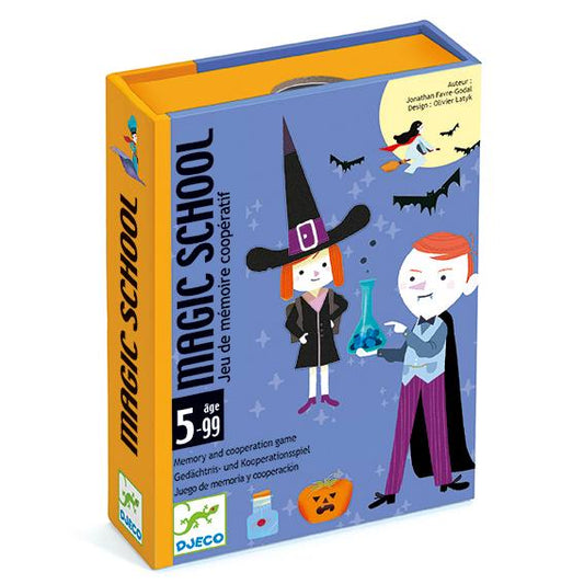 Magic School Memory and Cooperation Playing Card Game