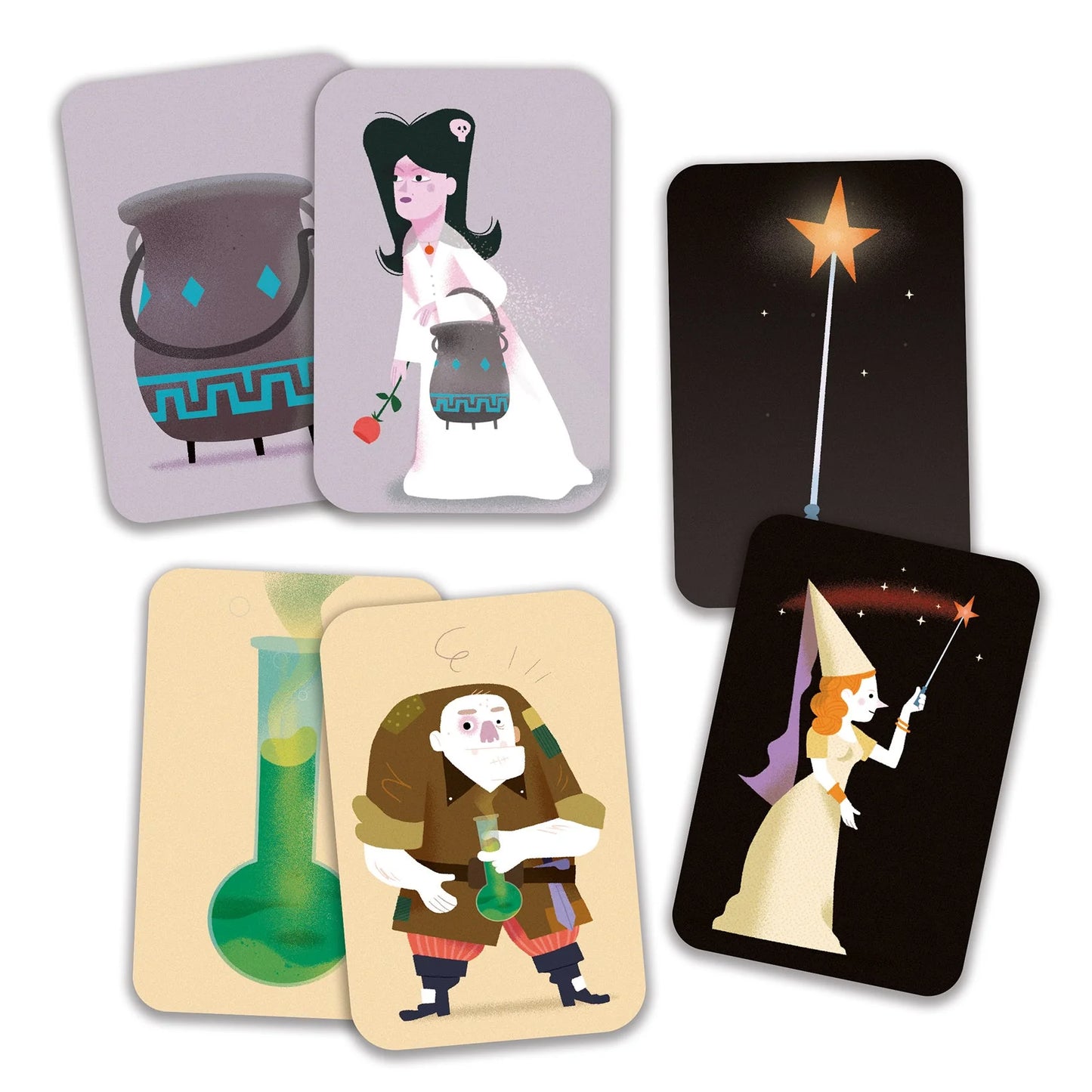 Magic School Memory and Cooperation Playing Card Game