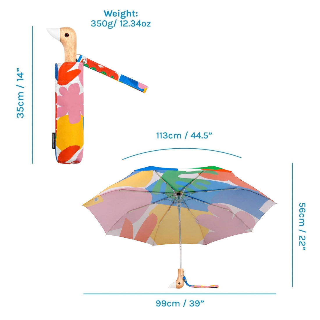 Original Duckhead Umbrella - Matisse Print