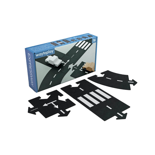 Medium Flexible Toy Road Set | Expressway