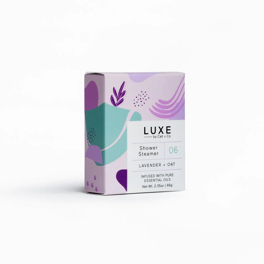 Luxe Shower Steamer | Lavender + Oat