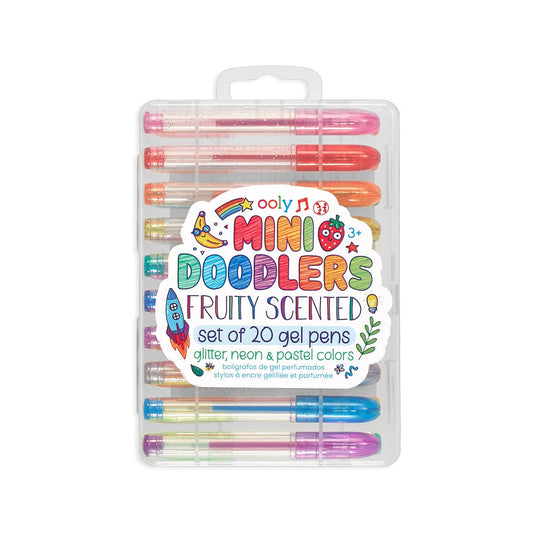 Mini Doodlers Fruity Scented Gel Pens | Set of 20