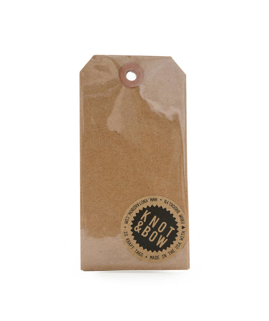 Kraft Jumbo Parcel Tags