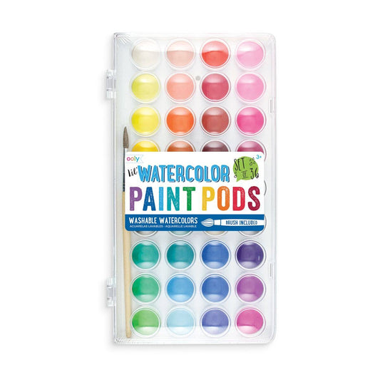 Lil' Watercolor Paint Pods | Set of 36
