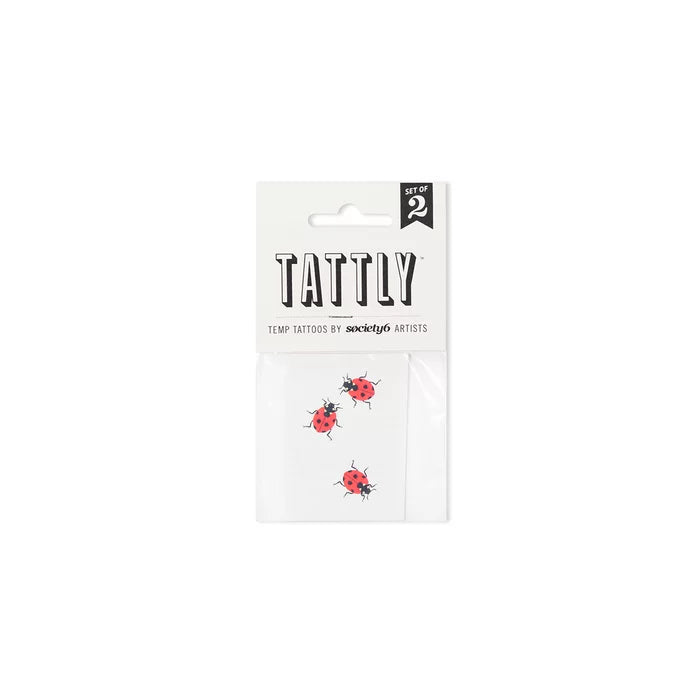 Ladybugs Tattoo Pair