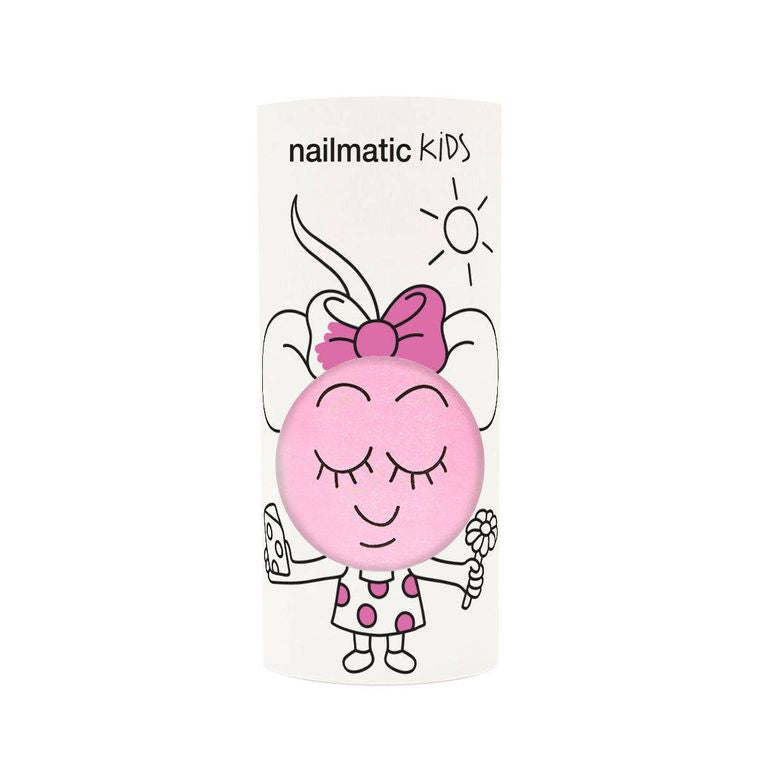 Dolly Nail Polish | Bubblegum Pink Sparkle
