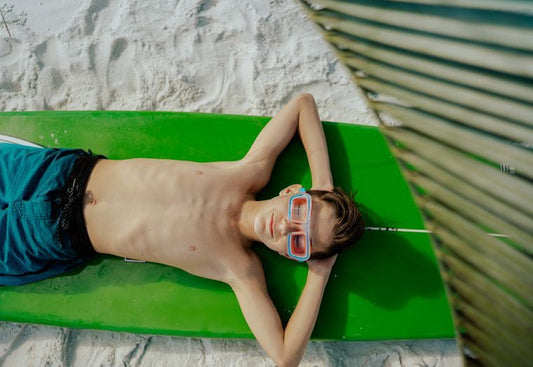 Sandman Goggle - Orange & Blue