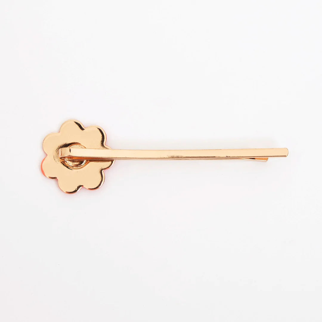 Daisy Enamel Hair Slides