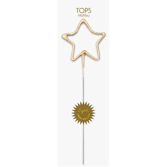Gold Star Sparkler Wand