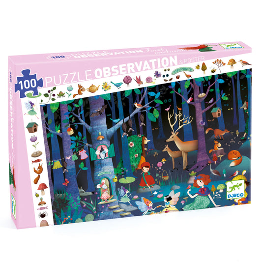 Enchanted Forest | 100pc Observation Jigsaw Puzzle