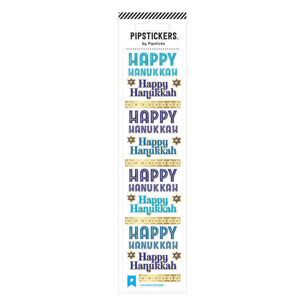 Happy Hanukkah Stickers