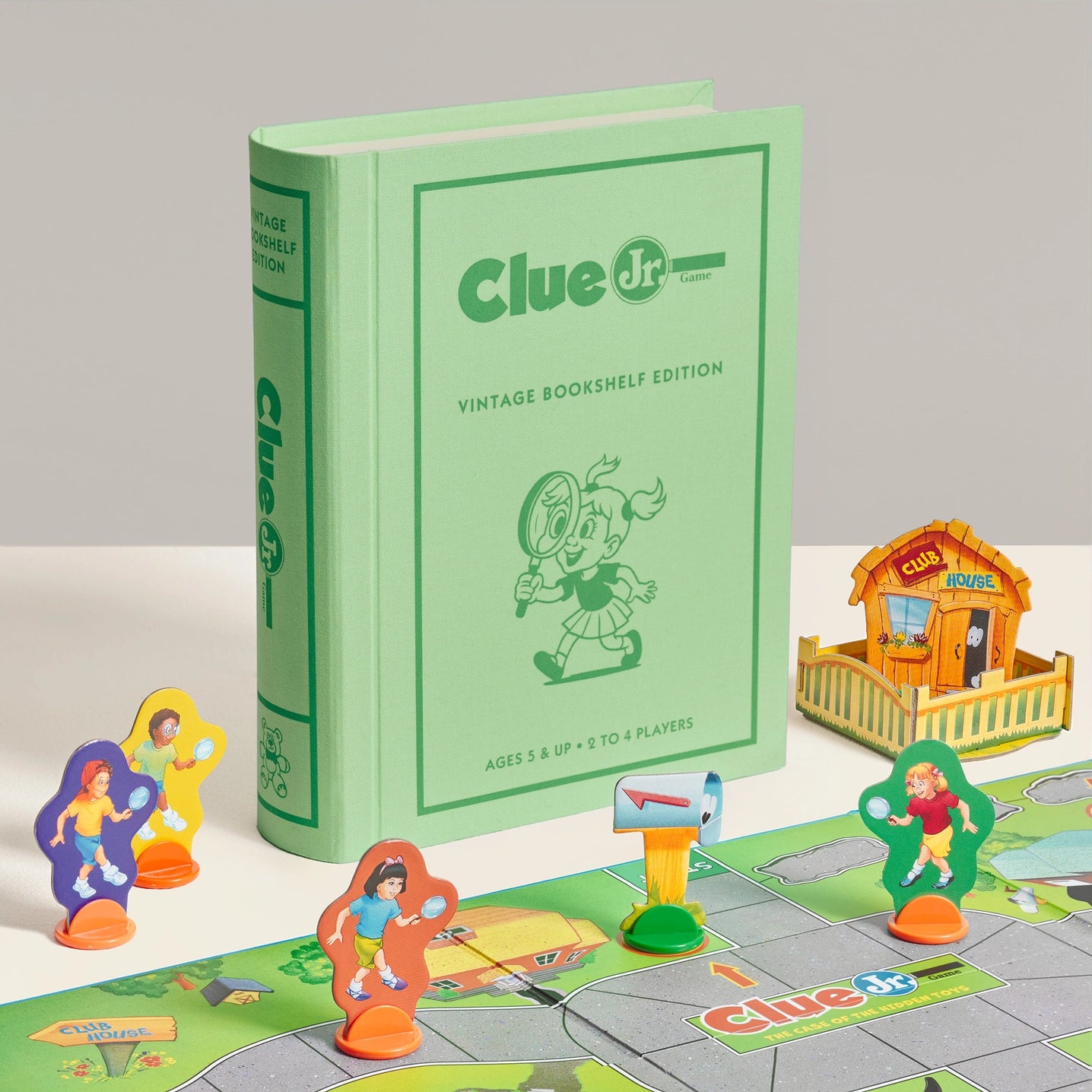Clue Junior Vintage Bookshelf Edition