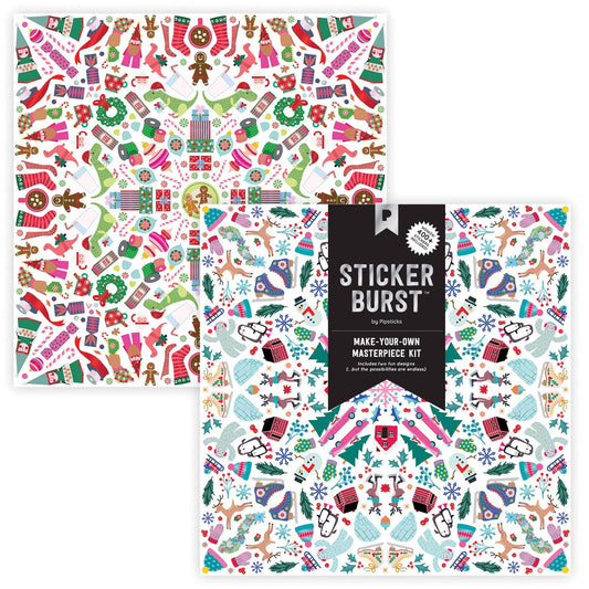 Holly Jolly Sticker Burst Kit