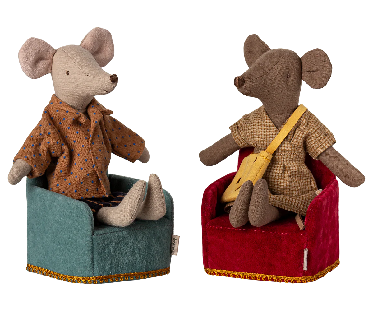 Folding Chair For Mouse | Red