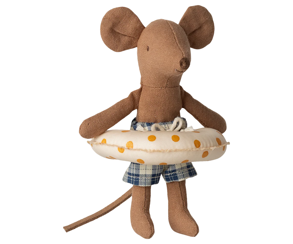 Beach Mice | Little Brother with a float