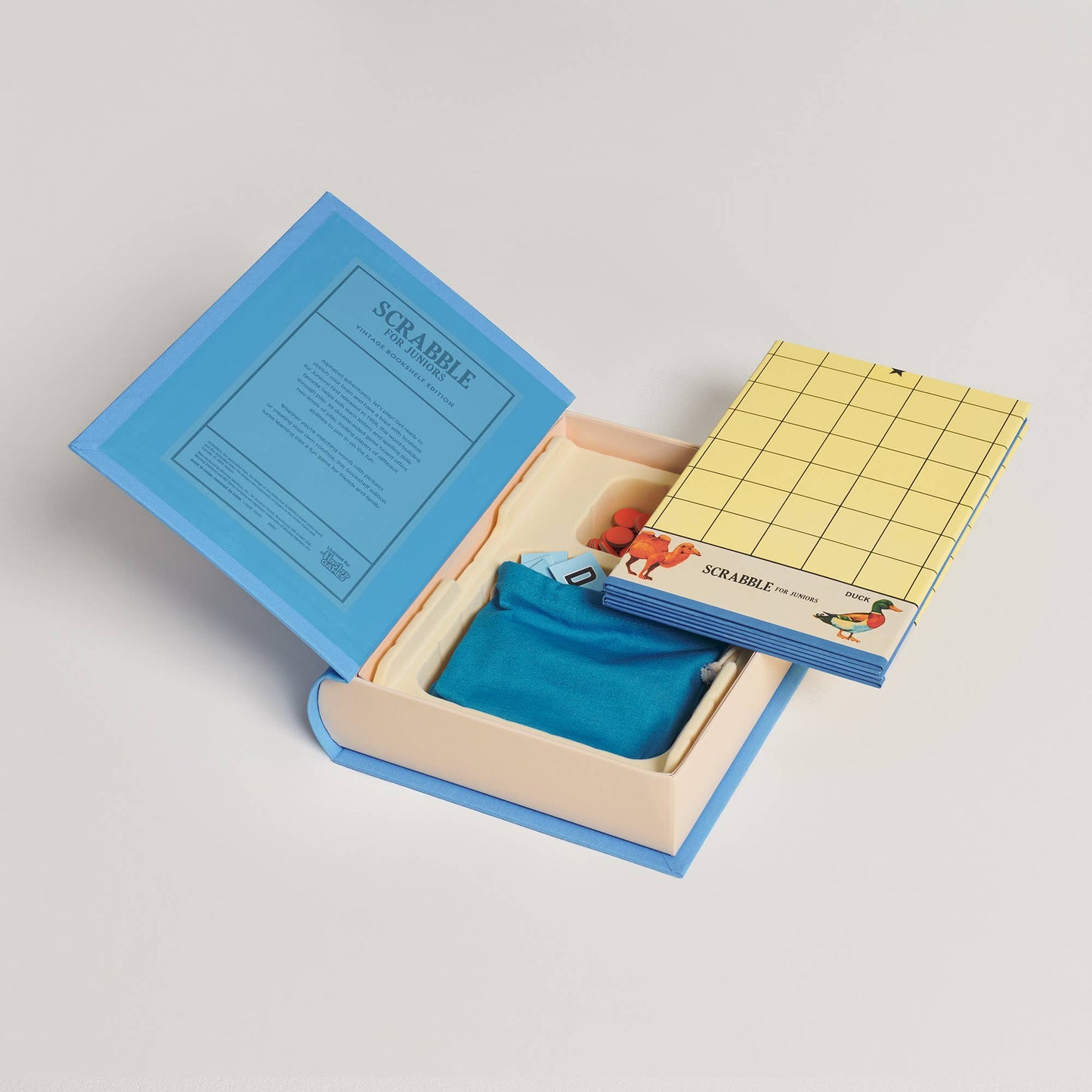 Scrabble Junior Vintage Bookshelf Edition