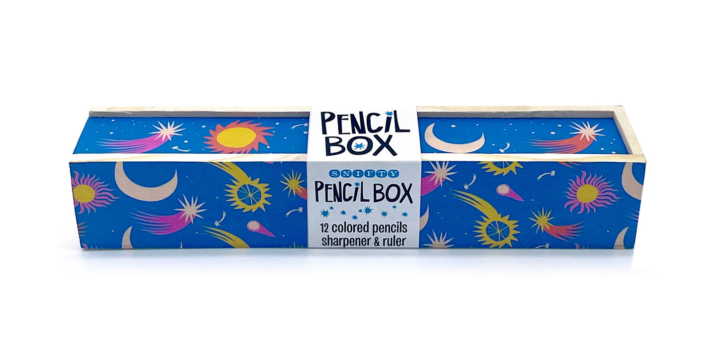 Colored Pencils With Wood Box | Cosmic