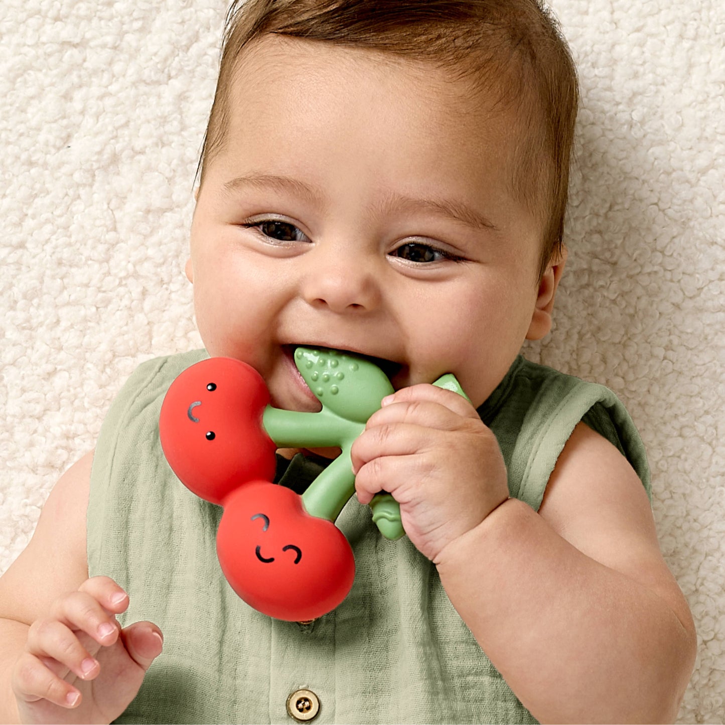 Comfort Crew Teether | Cherries
