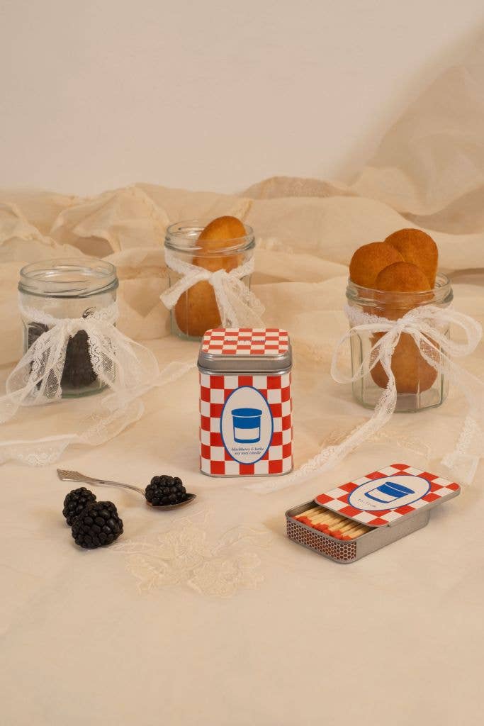 Tin Candle | Blackberry + Herb