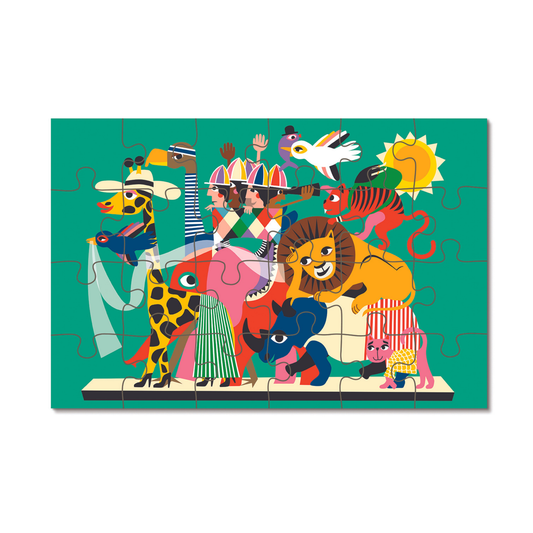 Animal Carnival | 24 Piece Jigsaw Puzzle