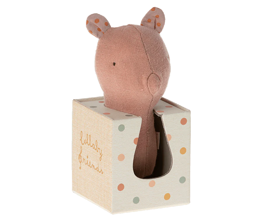 Lullaby Friends Pig Rattle