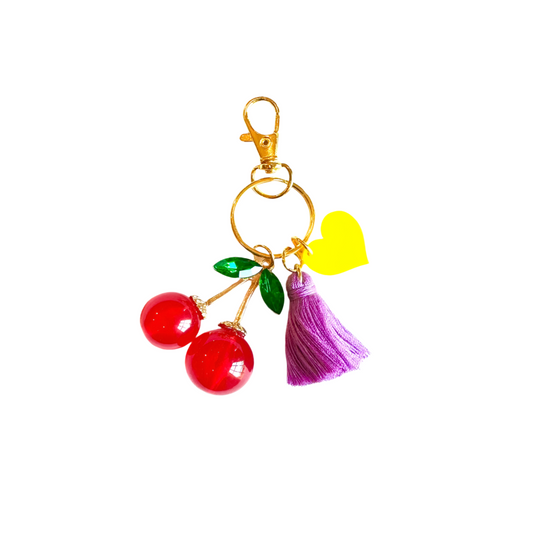 Cherry Bag Charm