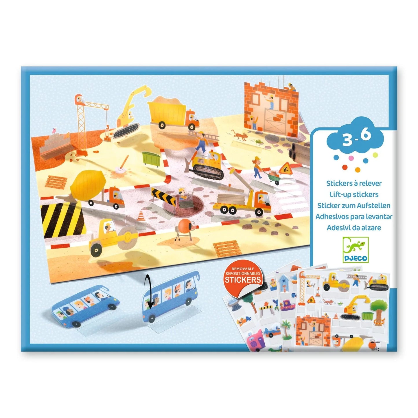 Lift Up Stickers | Vehicles