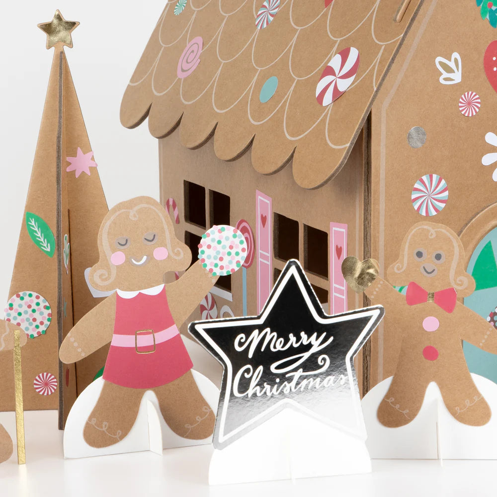 Gingerbread Sticker Advent Advent Calendar