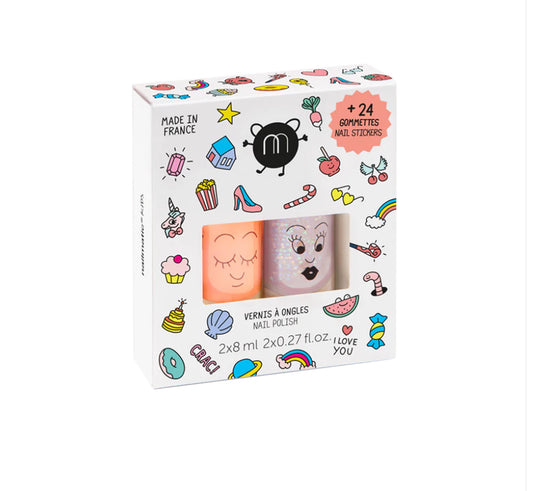 CRAC Set | Nail Polish and Stickers