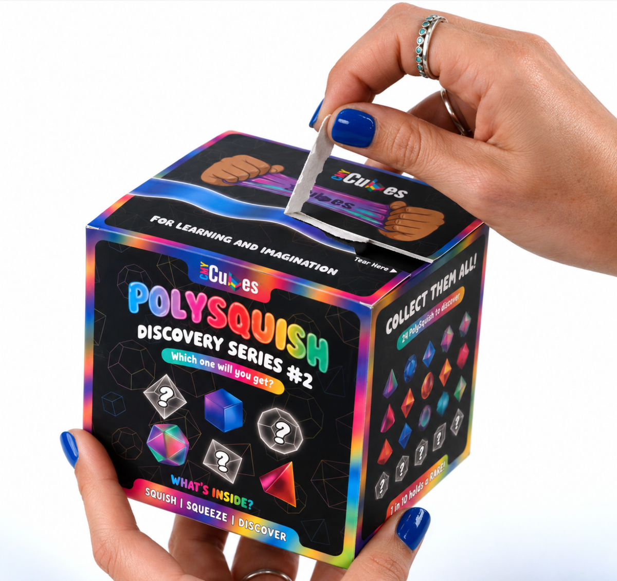 The PolySquish | Iridescent Series 2
