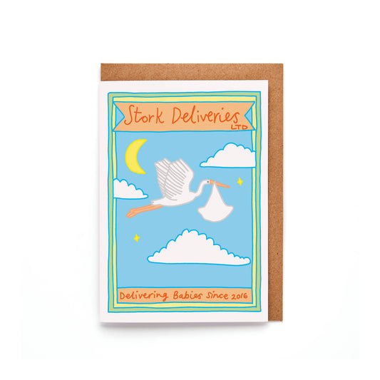 Stork Deliveries Mini Card