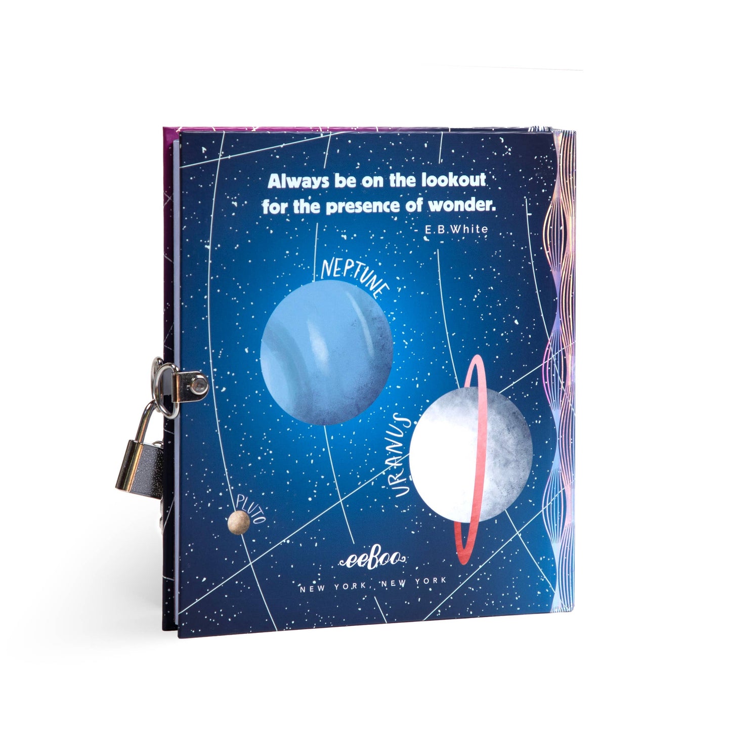 Space Diary With Lock & Key