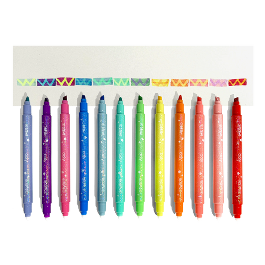 Switch-Eroo Sparkle | Glittery Color Changing Markers