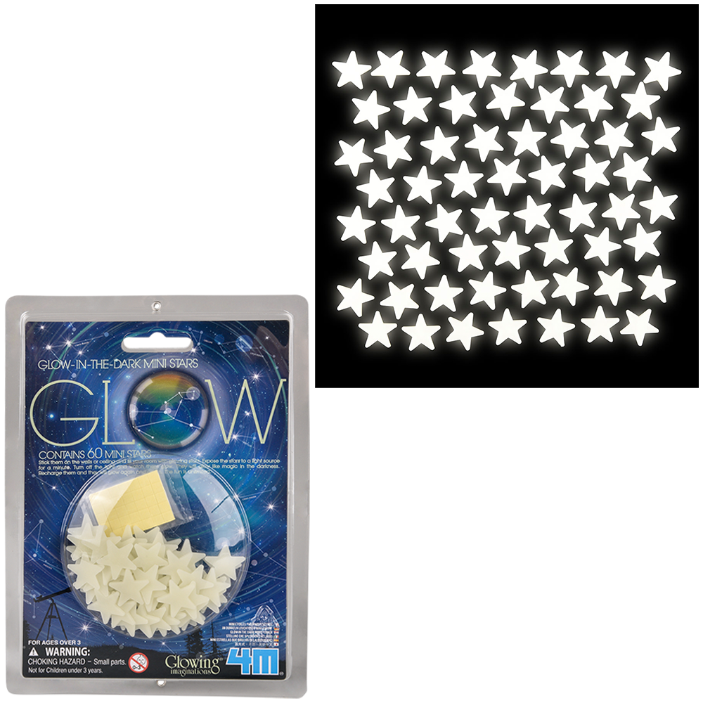 Glow In The Dark Mini Stars