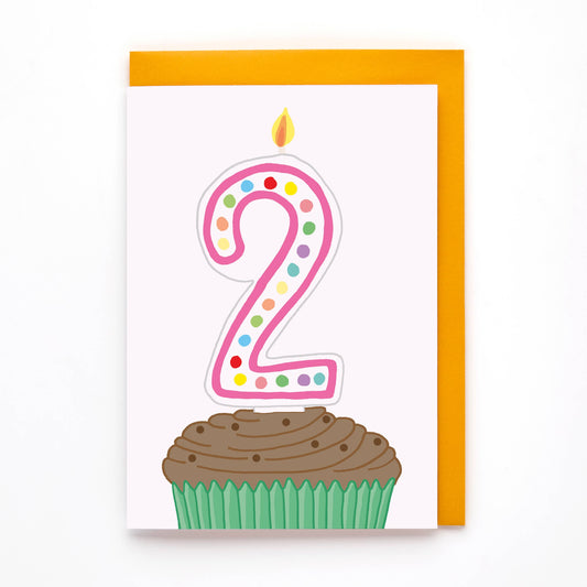 2nd Birthday Greeting Card