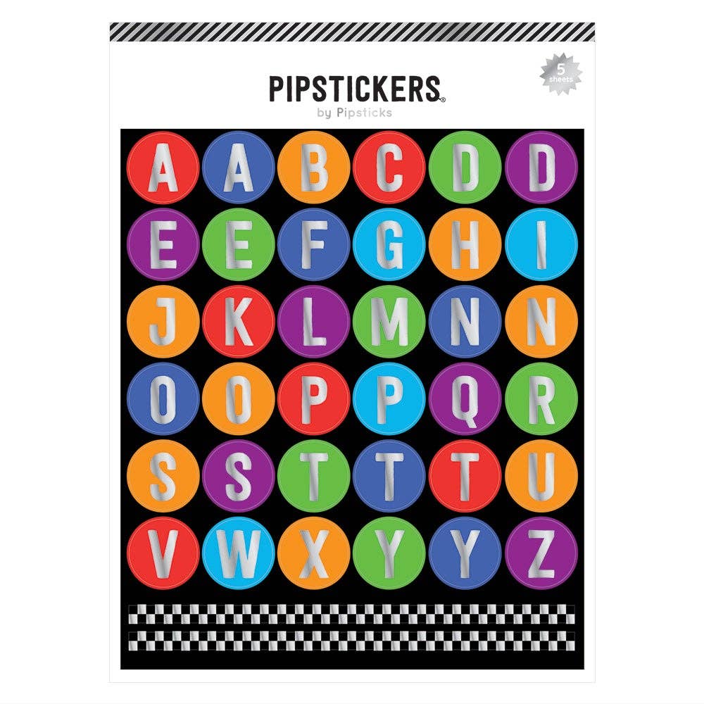 Next Stop Big Alphabet Stickers